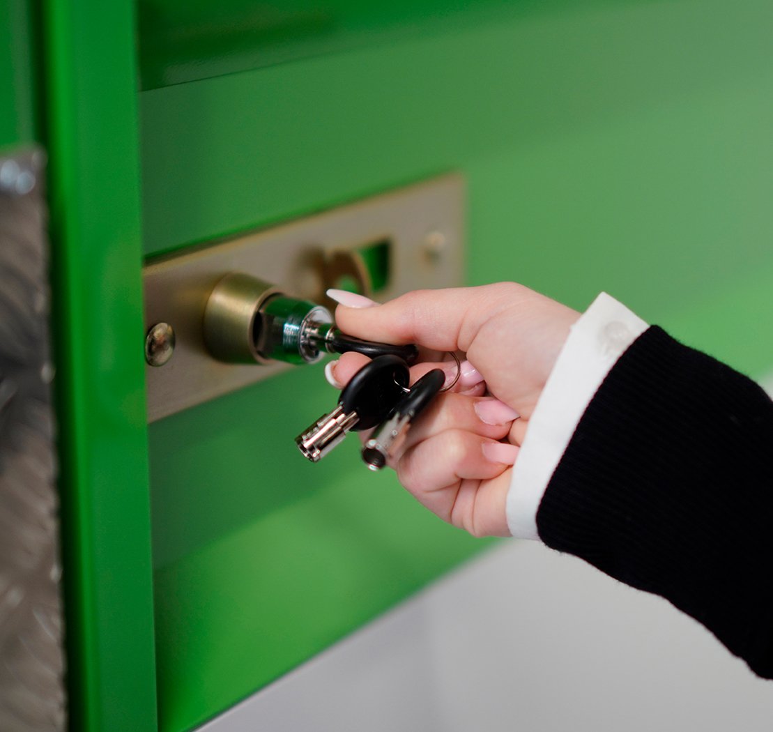 Unser Self Storage Lagerhaus bietet für sie.