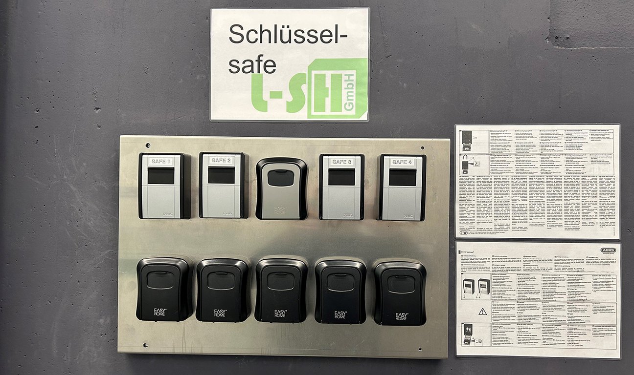 Schlüsselsafe. Self Storage Sicherheit und Service im Storage House in Ludwigsburg.