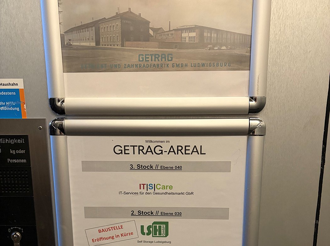 LSH Self Storage  in Ludwigsburg im GETRAG-AREAL.
