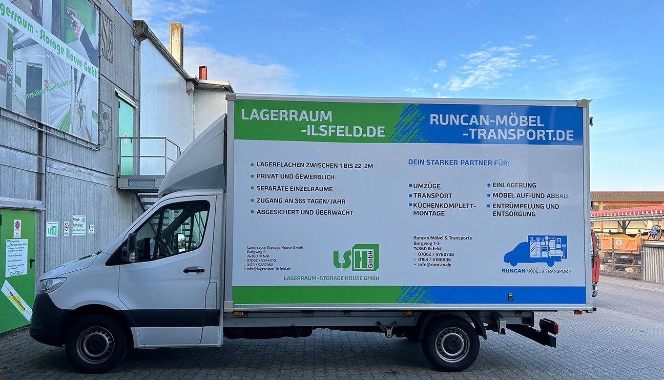 Umzugsservice mit Einlagerung in Ludwigsburg