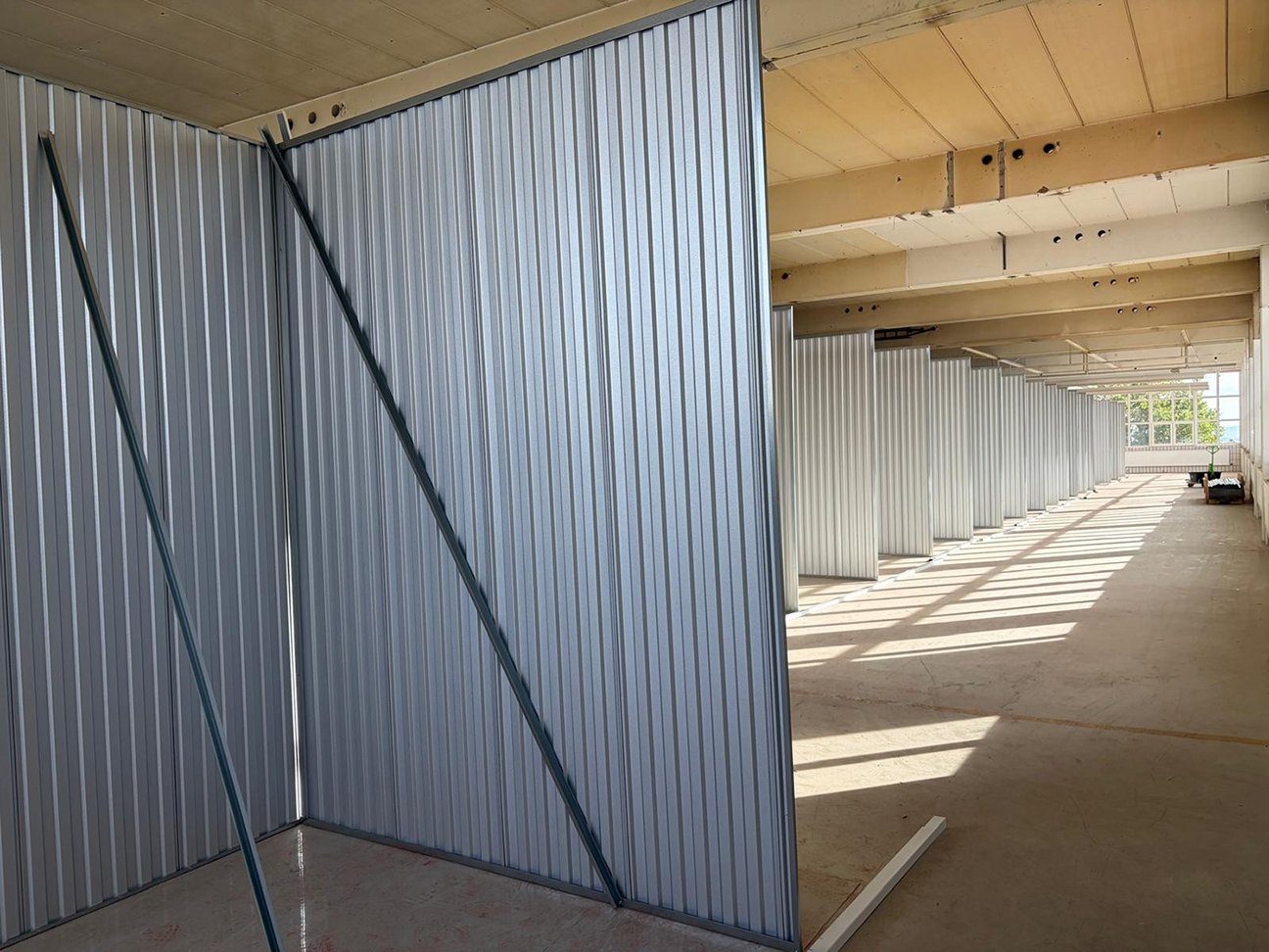 Self Storage in Ludwigsburg - Bewährte Systemstruktur für den Boxenaufbau des LSH Lagerhaus.